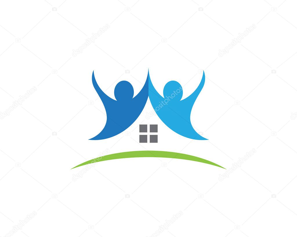 Home and Building Business Property Logo Template