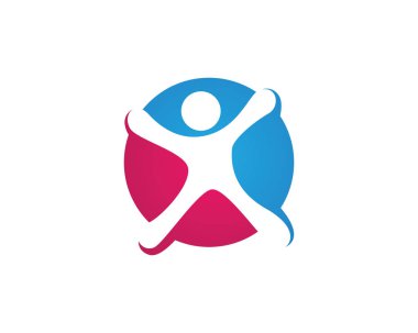 Sağlık Logo şablonu