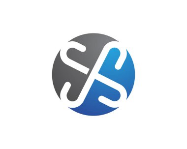 S Harfi Logo şablonu
