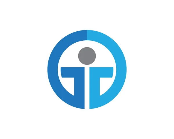 Szablon logo litera G — Wektor stockowy
