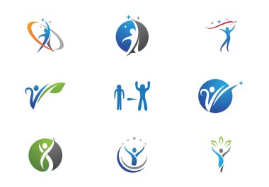 Sağlık Logo şablonu