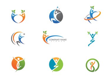 Sağlık Logo şablonu