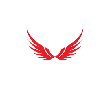 Kuş logo şablonu
