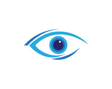 Göz bakımı logo vektörü
