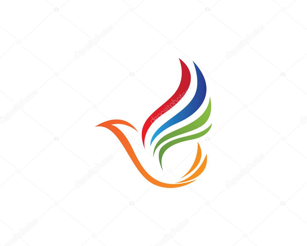 Bird Logo Template vector icon design