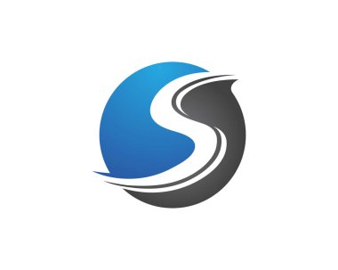 S Harfi Logo şablonu