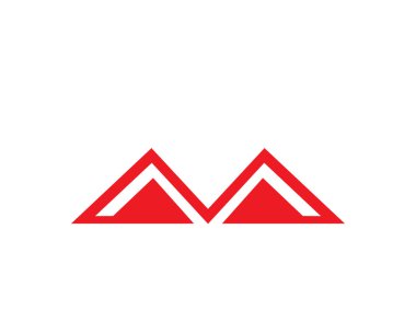 Dağlar Logo şablonu