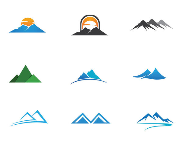 Mountains Logo Template