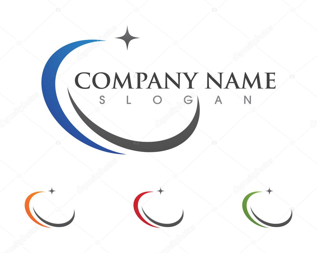 Faster Logo template vector icon design
