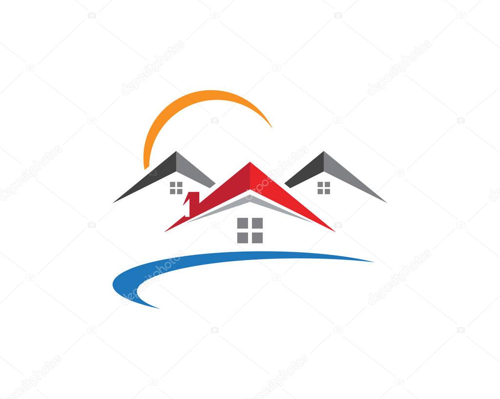 Home and Building Business Property Logo Template