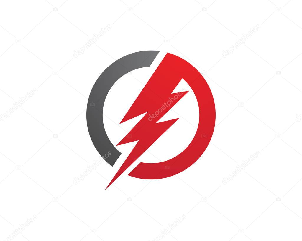 Power Logo Template vector icon