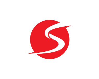 S Harfi Logo şablonu