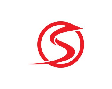 S Harfi Logo şablonu