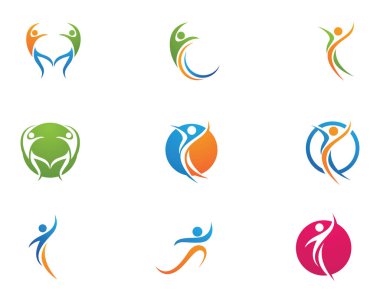 Sağlık Logo şablonu