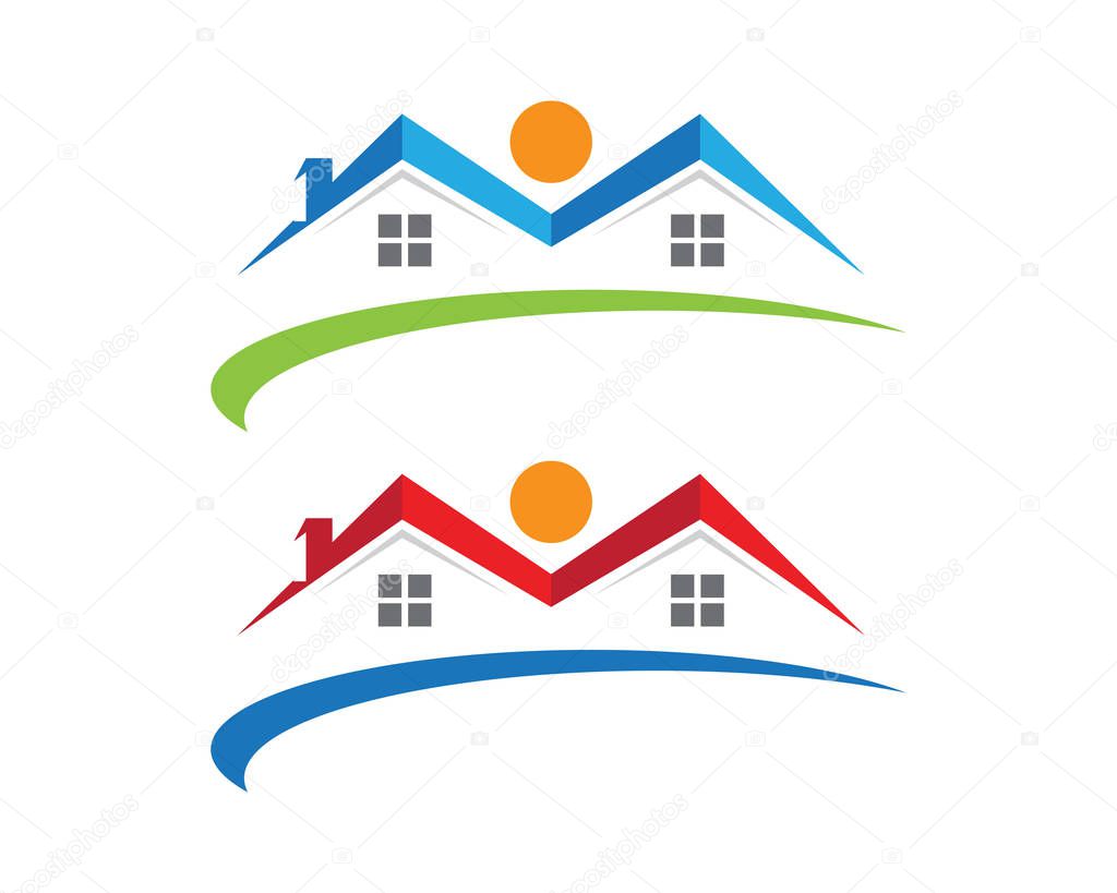 Home and Building Business Property Logo Template