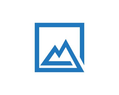 Dağlar Logo şablonu