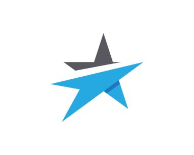 Yıldız logo şablonu
