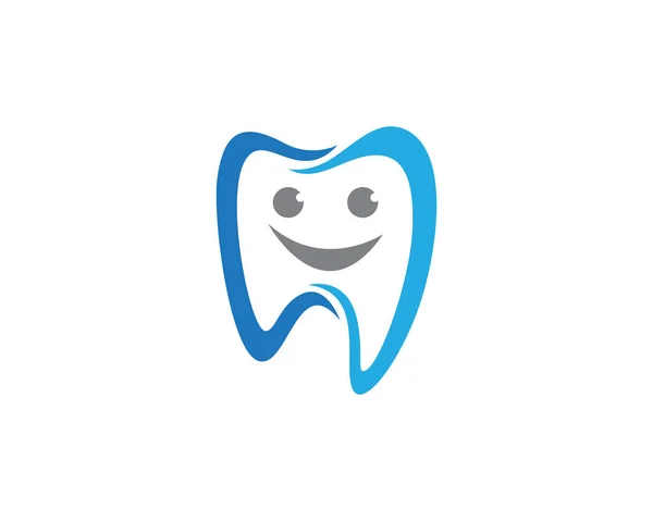 Modelo de logotipo dental —  Vetores de Stock