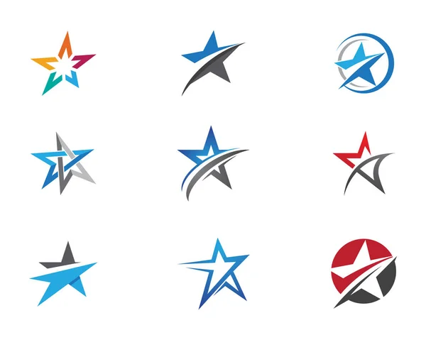 Star Logo Template — Stock Vector