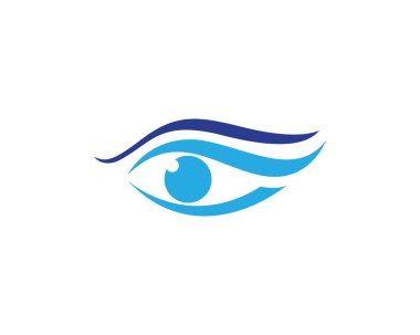 Göz bakımı logo vektörü