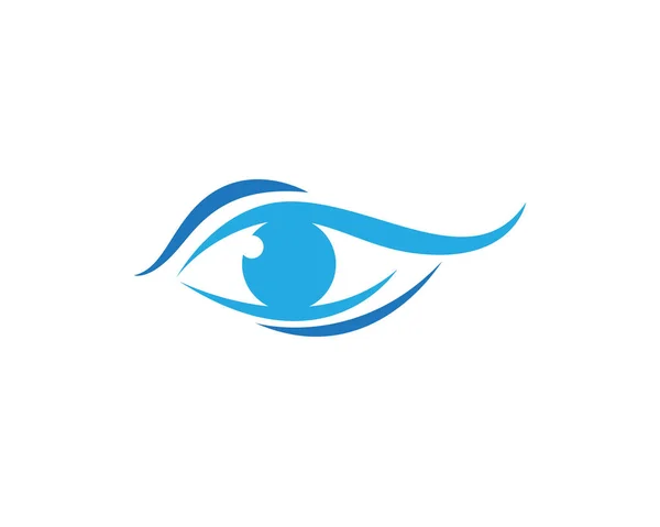 Eye care logo vector — Stock Vector