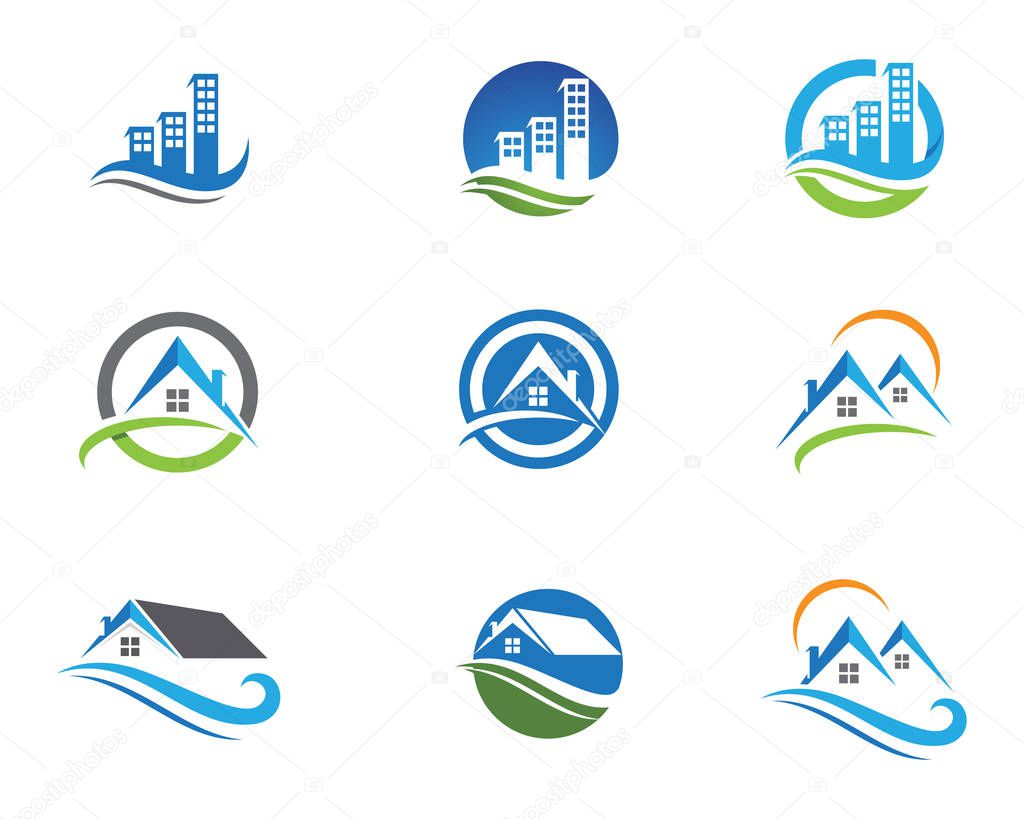 Home and Building Business Property Logo Template