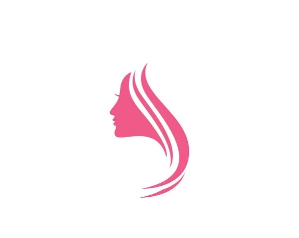 Modelo de logotipo de mulheres de beleza —  Vetores de Stock