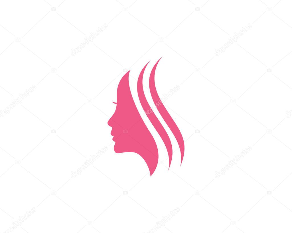 Beauty Women Icon Logo Template vector icon