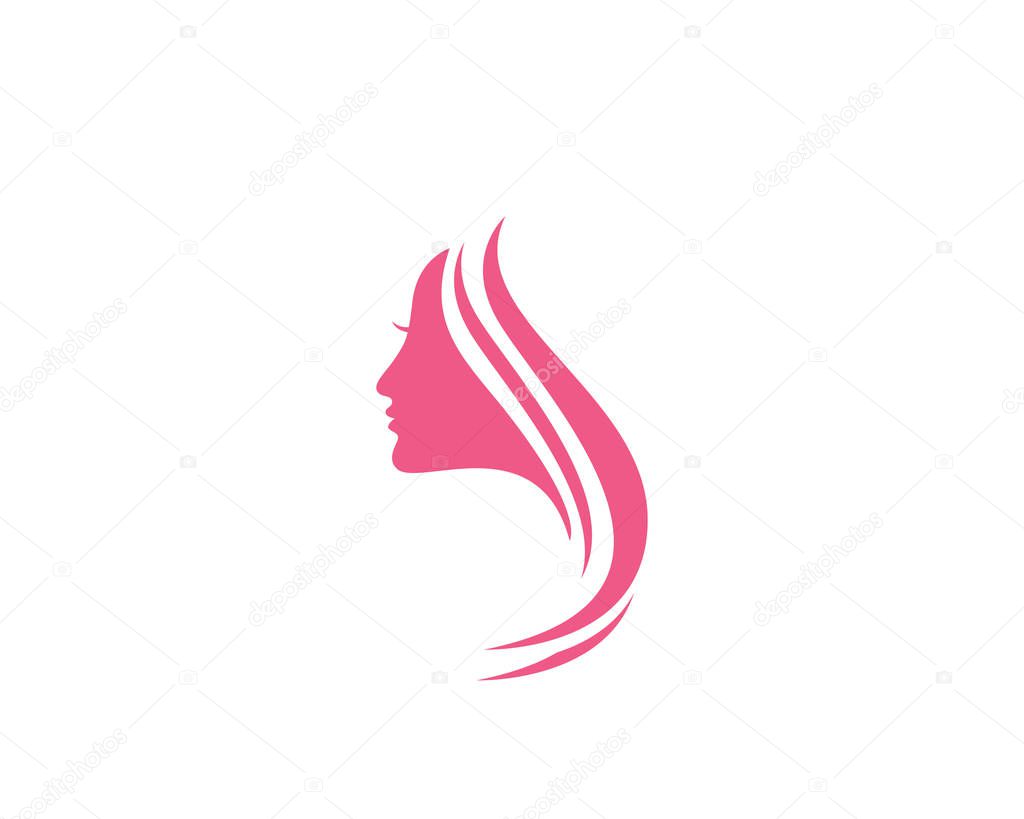 Beauty Women Icon Logo Template vector icon