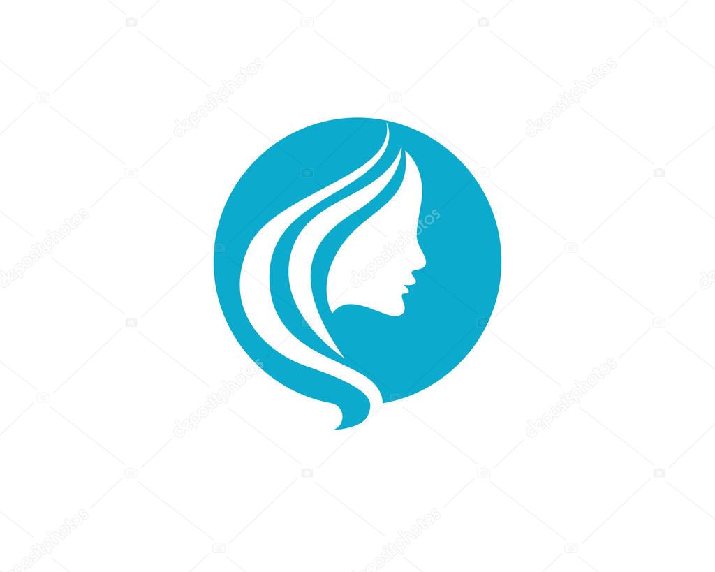 Beauty Women Icon Logo Template vector icon