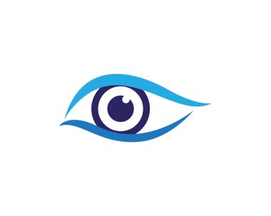 Göz bakımı logo vektörü