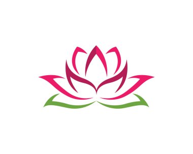 Güzellik Lotus Logo şablonu