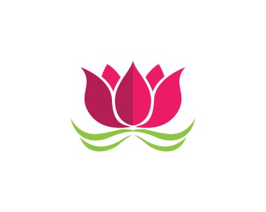Güzellik Lotus Logo şablonu