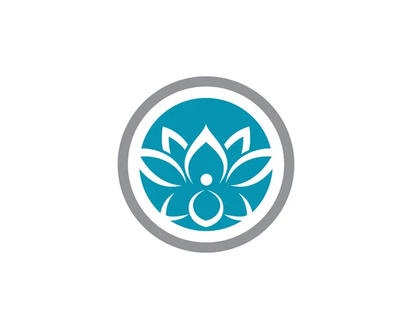Kauneus Lotus Logo malli — vektorikuva