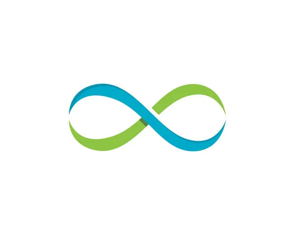 Infinity logo sjabloon — Stockvector