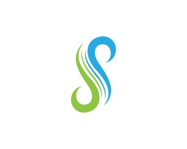 S Harfi Logo şablonu