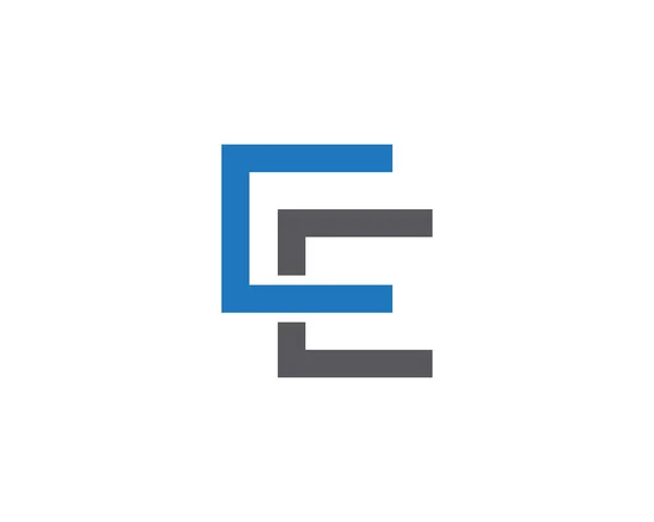 C letter logo sjabloon — Stockvector