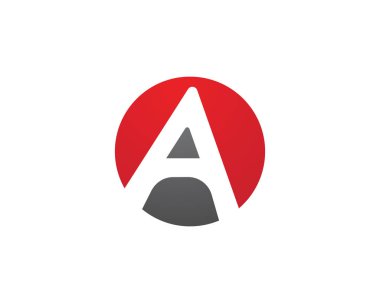  Bir harf logo şablon vektör simgesi