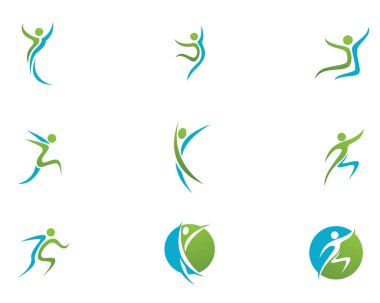 Sağlık Logo şablonu