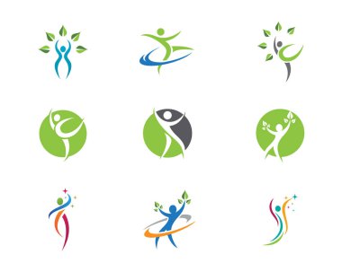 Sağlık Logo şablonu