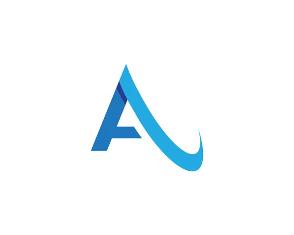 Een zakelijke brief Logo — Stockvector