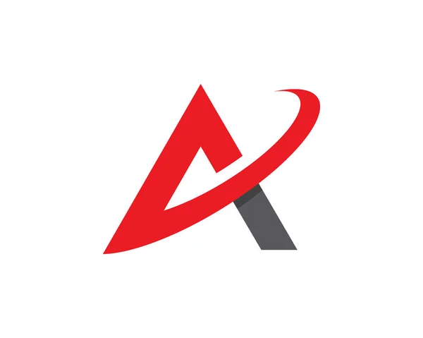 Ett brev logotyp företag — Stock vektor