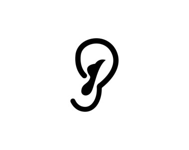 İşitme Logo şablonu