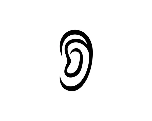 公聴会のロゴのテンプレート — ストックベクタ
