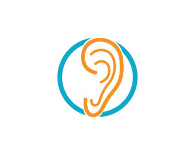 İşitme Logo şablonu