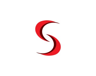 S logo ve şablon
