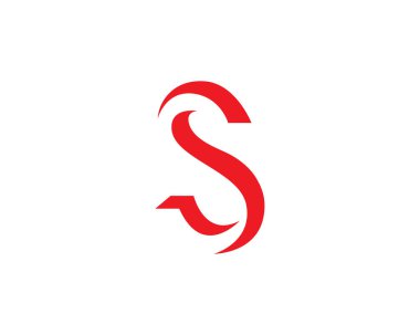 S logo ve şablon