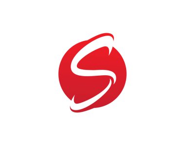 S logo ve şablon