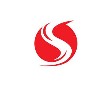 S logo ve şablon