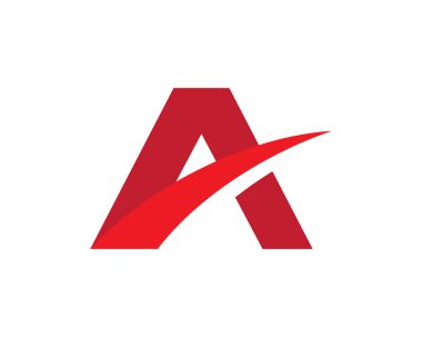 Bir Harf Logosu İş Şablonu Vektör simgesi